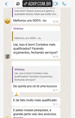 Depoimento WhatsApp 2